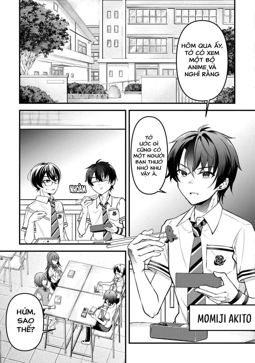 Khi Tôi Nói Rằng, Tôi Muốn Có Người Bạn Thuở Nhỏ Quá Thì Hành Vi Người Bạn Khác Giới Thường Hay Chơi Chung Với Tôi Đột Nhiên Thay Đổi - Chapter 1 - Page 3