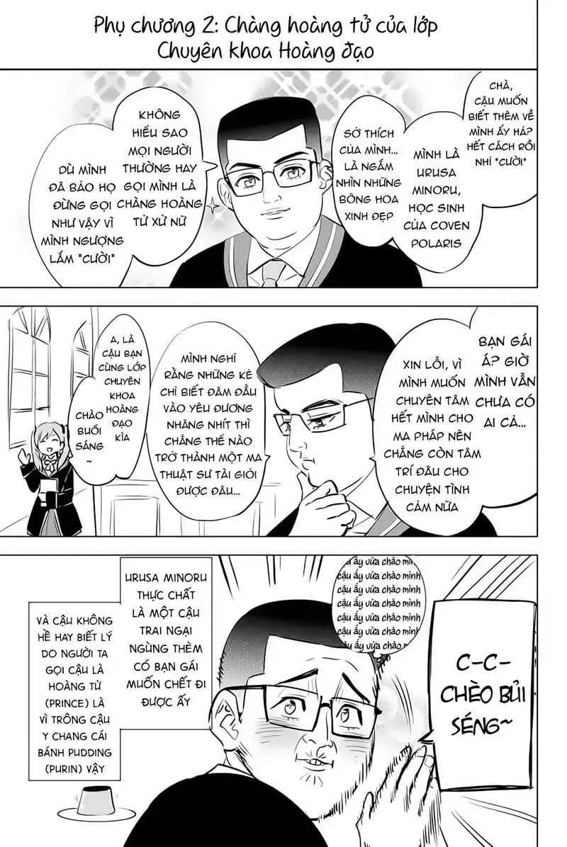 Hắc miêu và lớp học phù thủy - Chapter 43.5 - Page 6