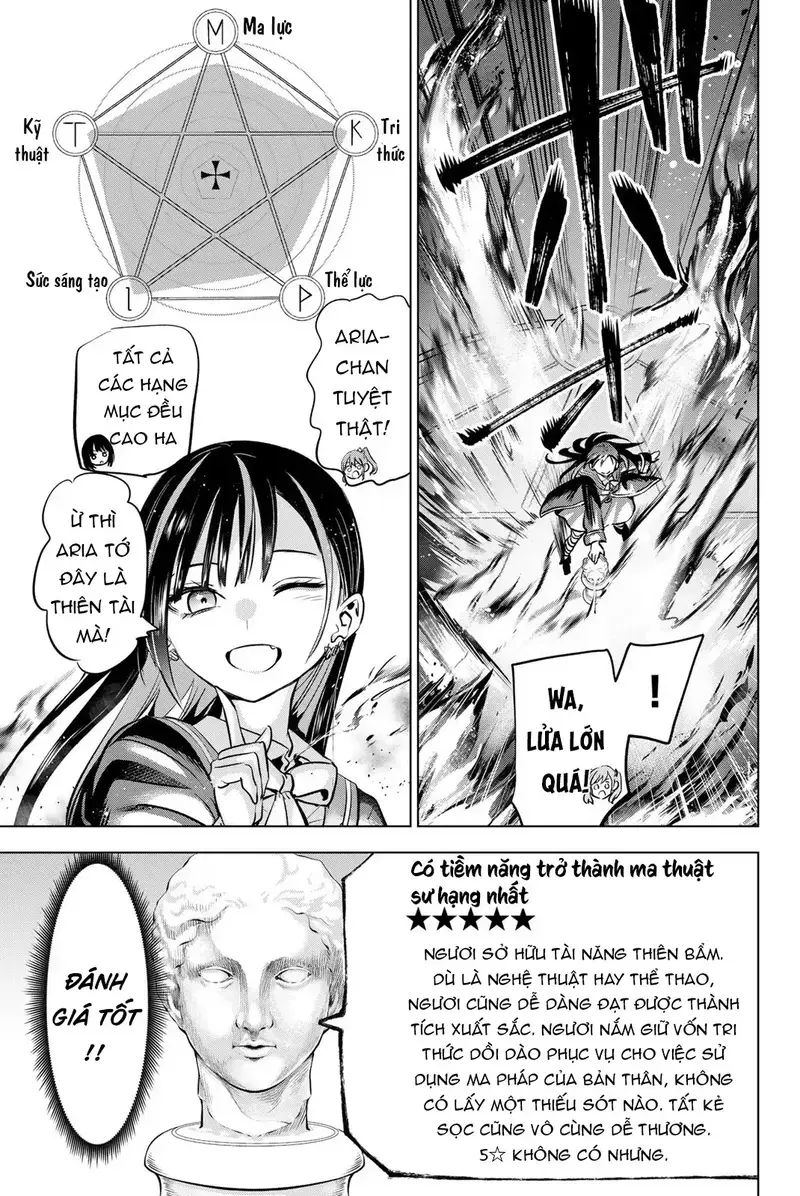 Hắc miêu và lớp học phù thủy - Chapter 44 - Page 10