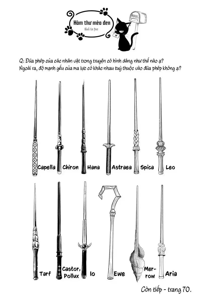 Hắc miêu và lớp học phù thủy - Chapter 44 - Page 25