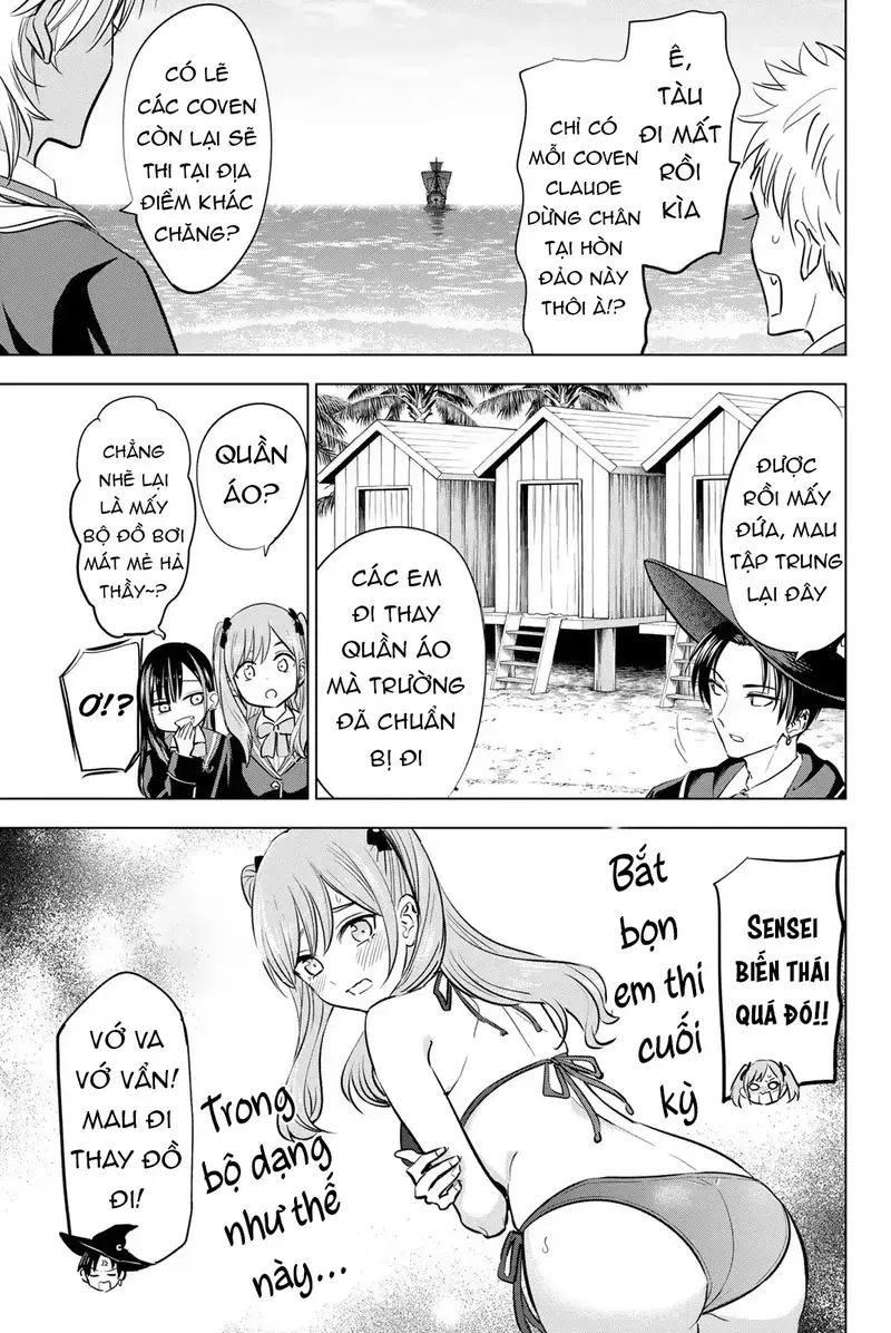 Hắc miêu và lớp học phù thủy - Chapter 45 - Page 4