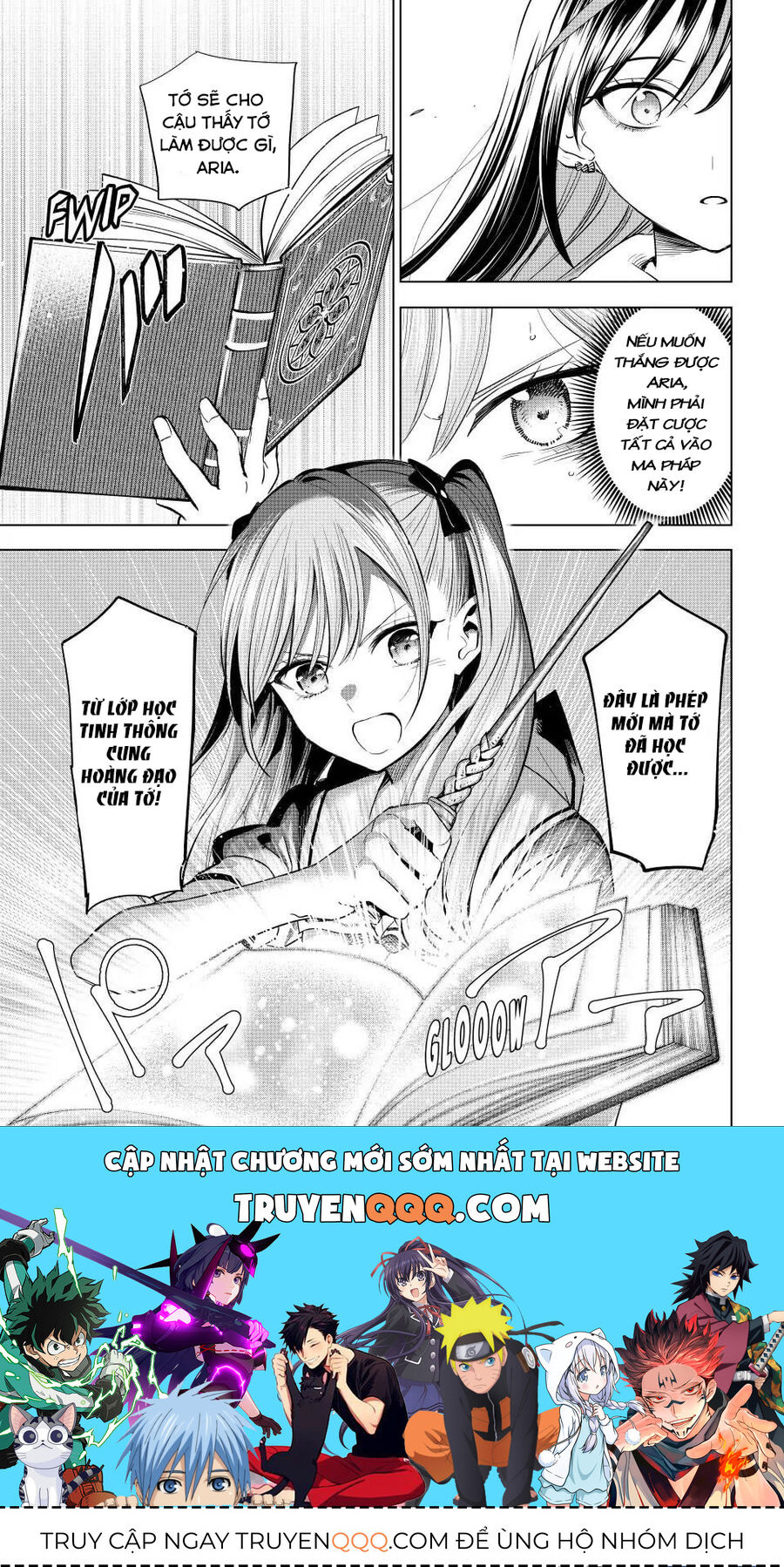 Hắc miêu và lớp học phù thủy - Chapter 54 - Page 19