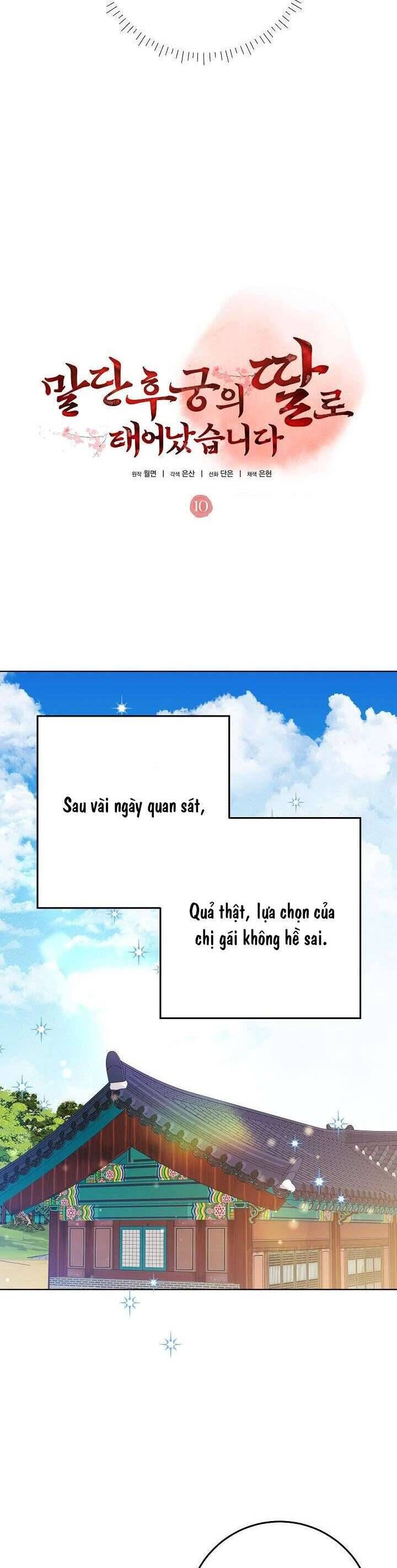 Tôi Sinh Ra Là Con Gái Của Một Thứ Phi Thấp Hèn - Chapter 10 - Page 21