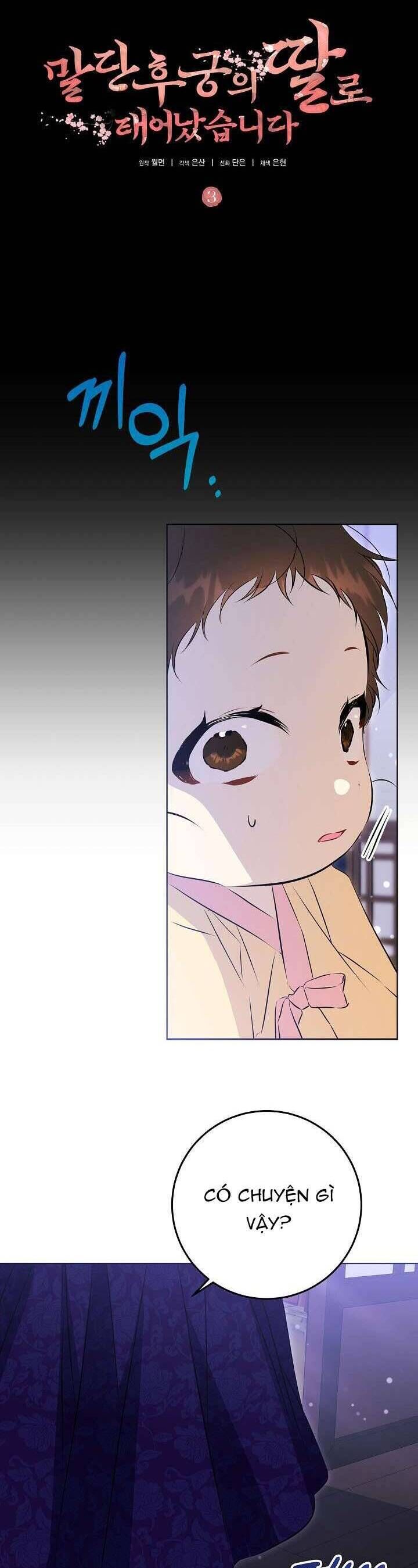 Tôi Sinh Ra Là Con Gái Của Một Thứ Phi Thấp Hèn - Chapter 3 - Page 3