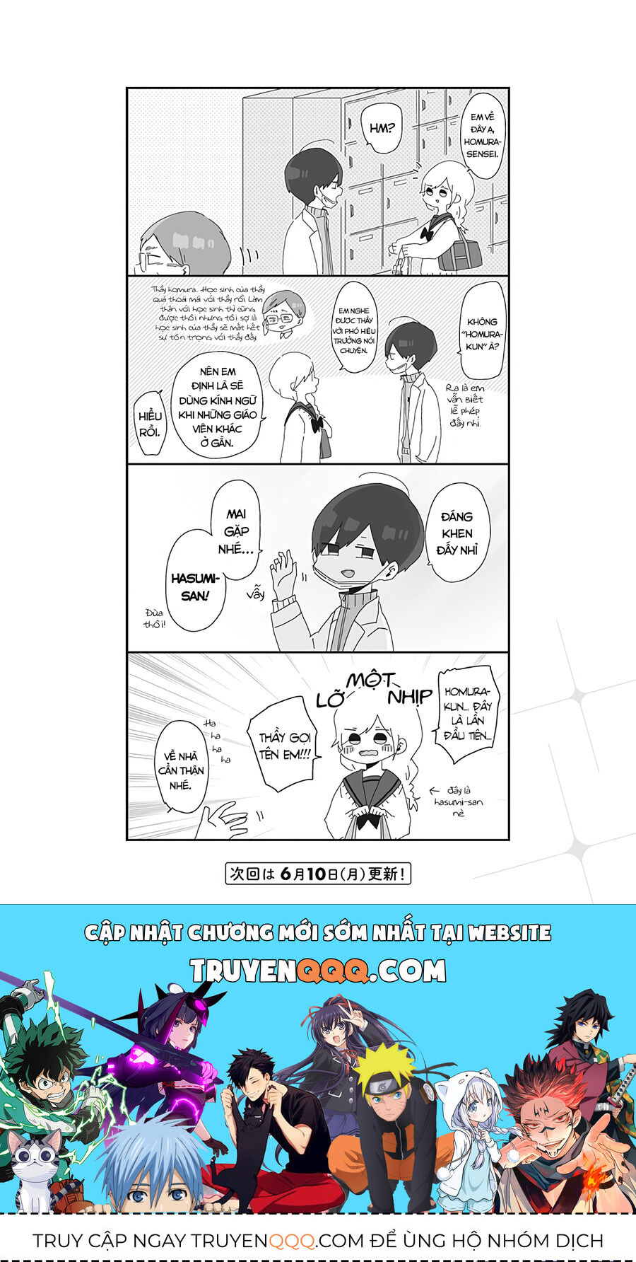 Homura Sensei Hình Như Không Có Số Đào Hoa - Chapter 2 - Page 4