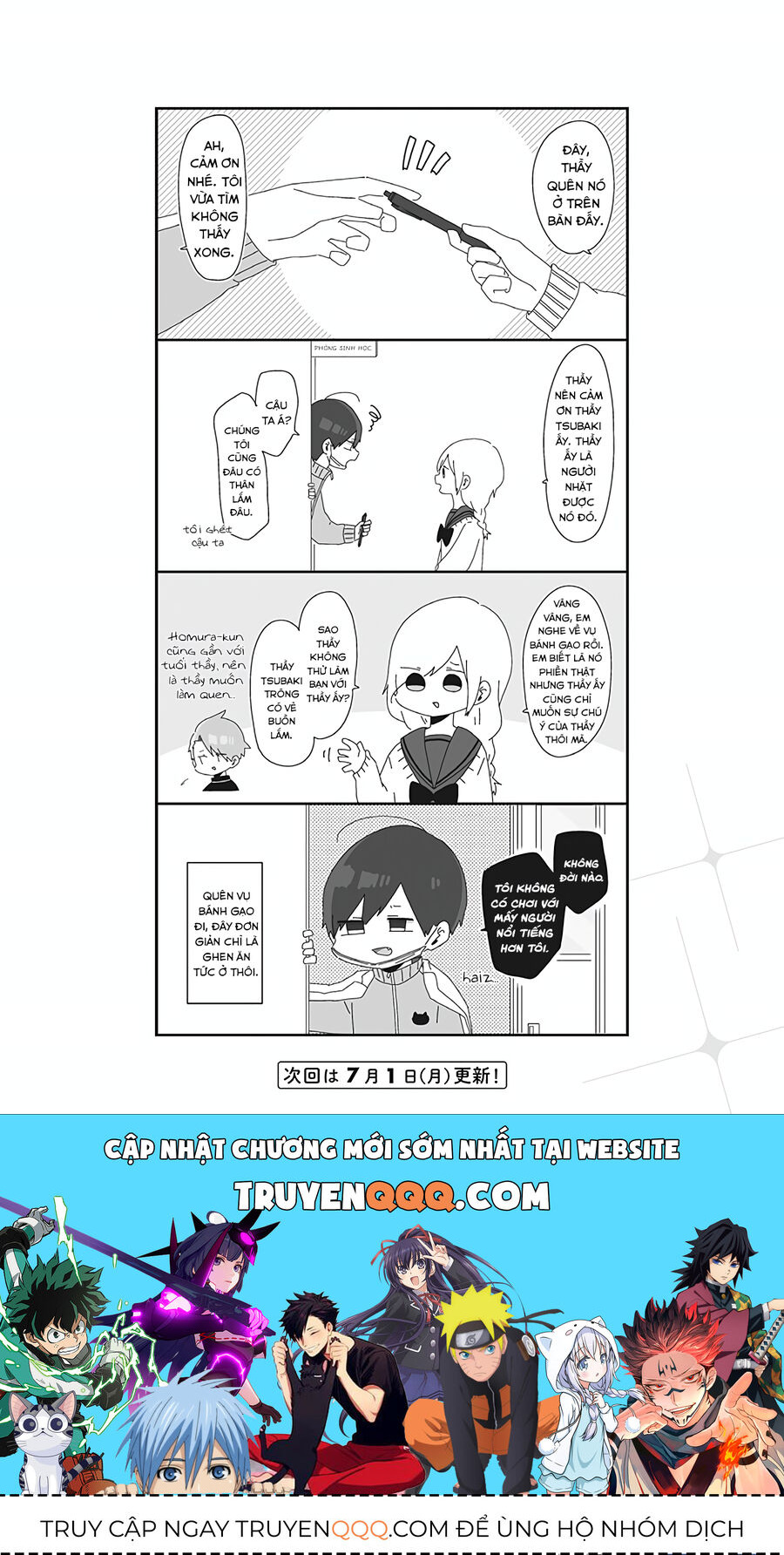 Homura Sensei Hình Như Không Có Số Đào Hoa - Chapter 5 - Page 4