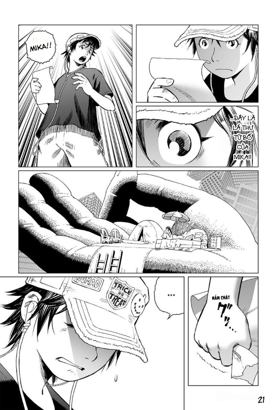 Thiên Thần Chiến Binh Alita: Biên Niên Sử Sao Hoả - Chapter 11.5 - Page 21