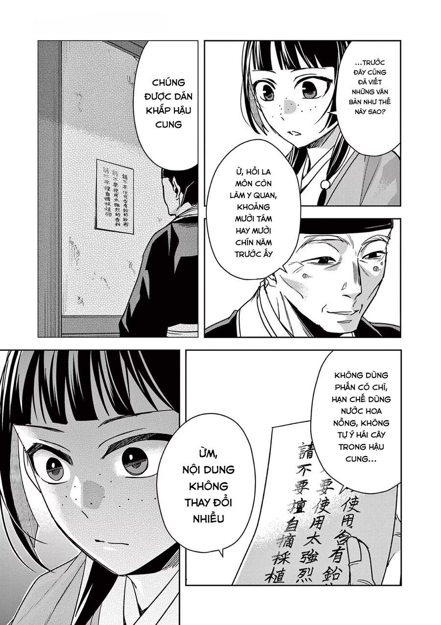 Kusuriya No Hitorigoto ~Maomao No Koukyuu Nazotoki Techou~ Chapter 59 - Trang 24