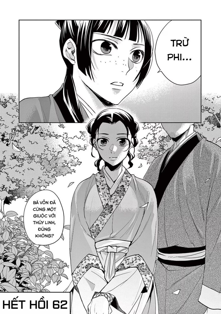 Kusuriya No Hitorigoto ~Maomao No Koukyuu Nazotoki Techou~ Chapter 62 - Trang 35