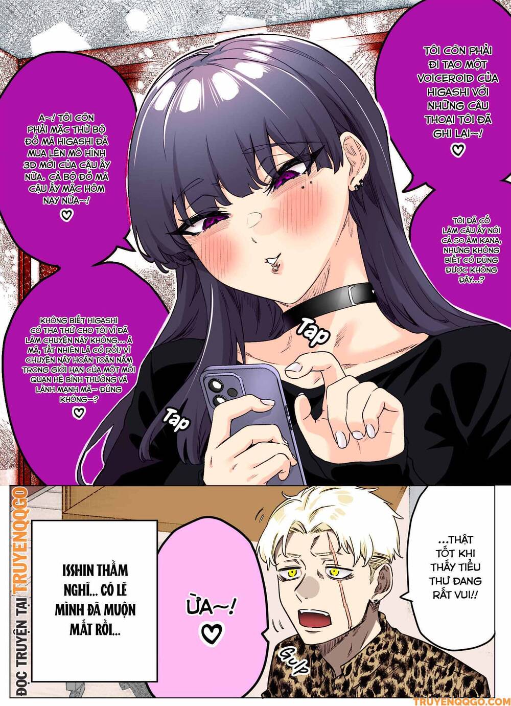 I Thought She Was A Yandere, But Apparently She's Even Worse (Fan Colored) - Chapter 21 - Page 3