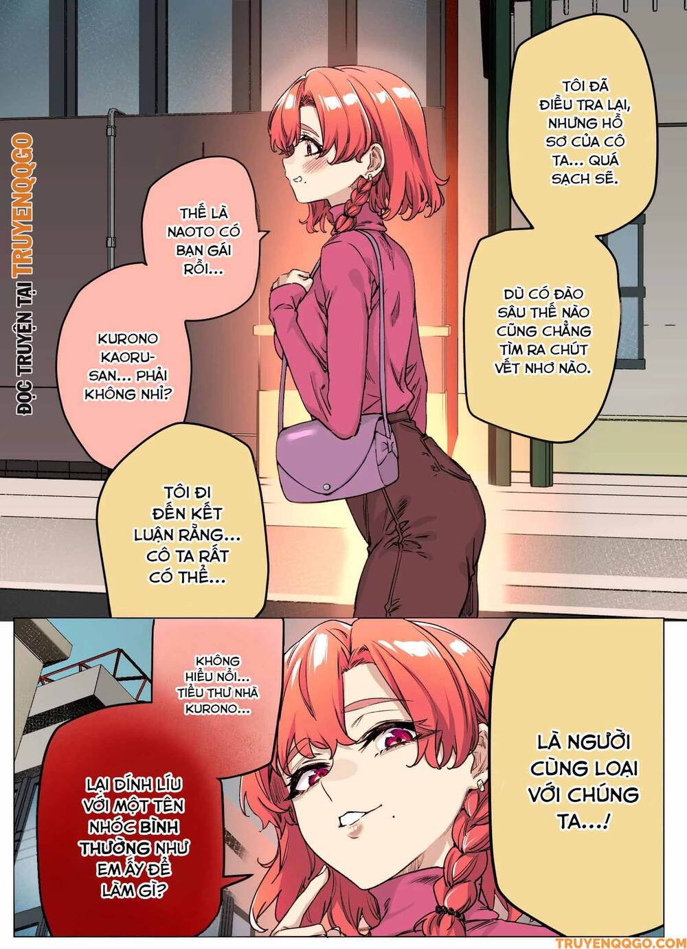 I Thought She Was A Yandere, But Apparently She's Even Worse (Fan Colored) - Chapter 32 - Page 3