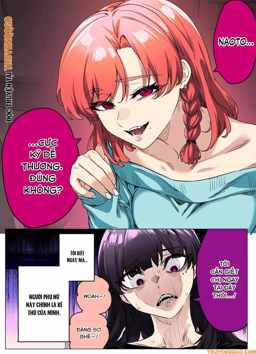 I Thought She Was A Yandere, But Apparently She's Even Worse (Fan Colored) - Chapter 33 - Page 3