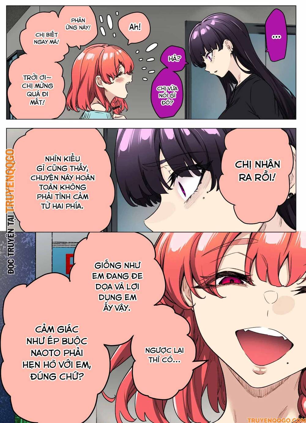 I Thought She Was A Yandere, But Apparently She's Even Worse (Fan Colored) - Chapter 34 - Page 3