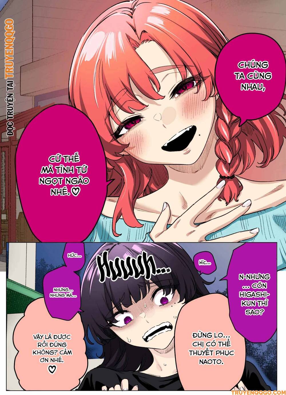 I Thought She Was A Yandere, But Apparently She's Even Worse (Fan Colored) - Chapter 35 - Page 3