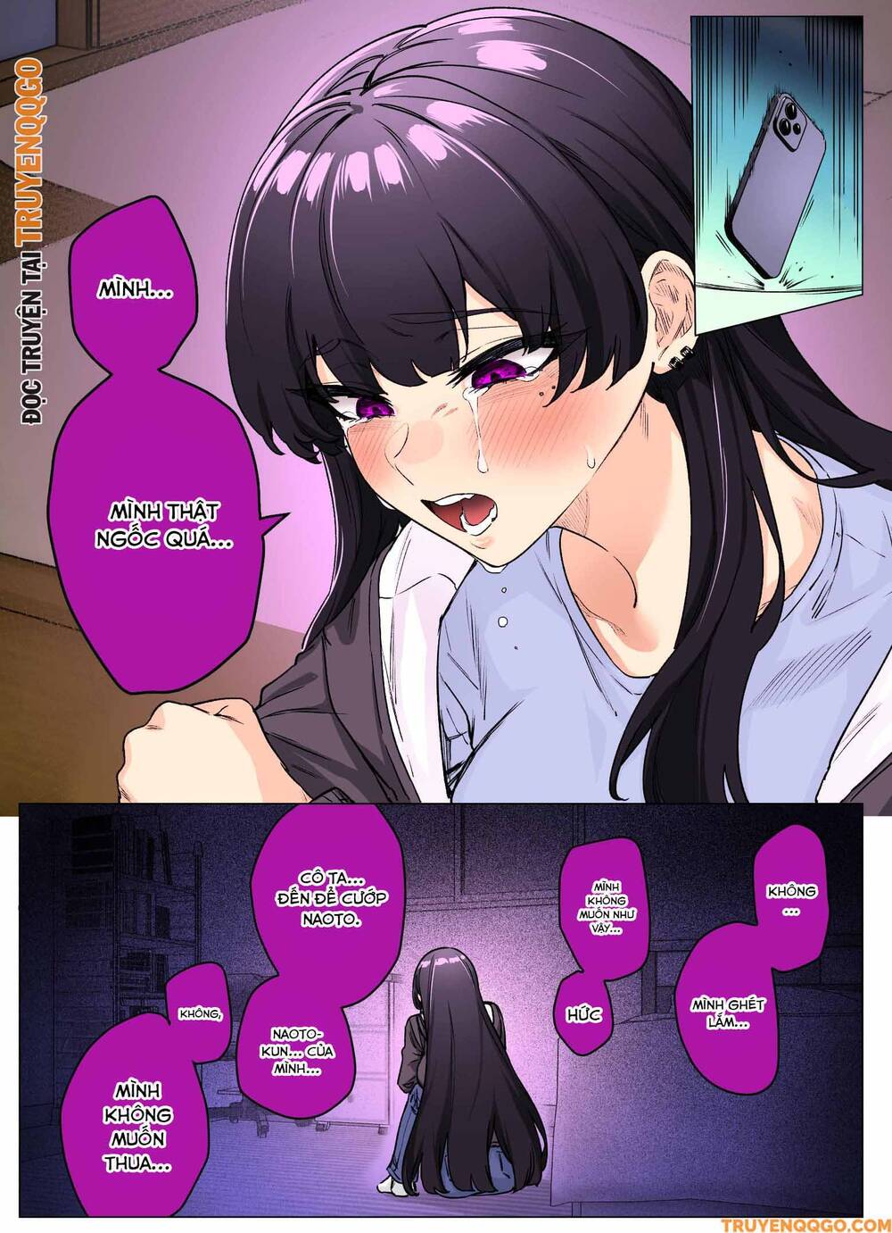 I Thought She Was A Yandere, But Apparently She's Even Worse (Fan Colored) - Chapter 37 - Page 3