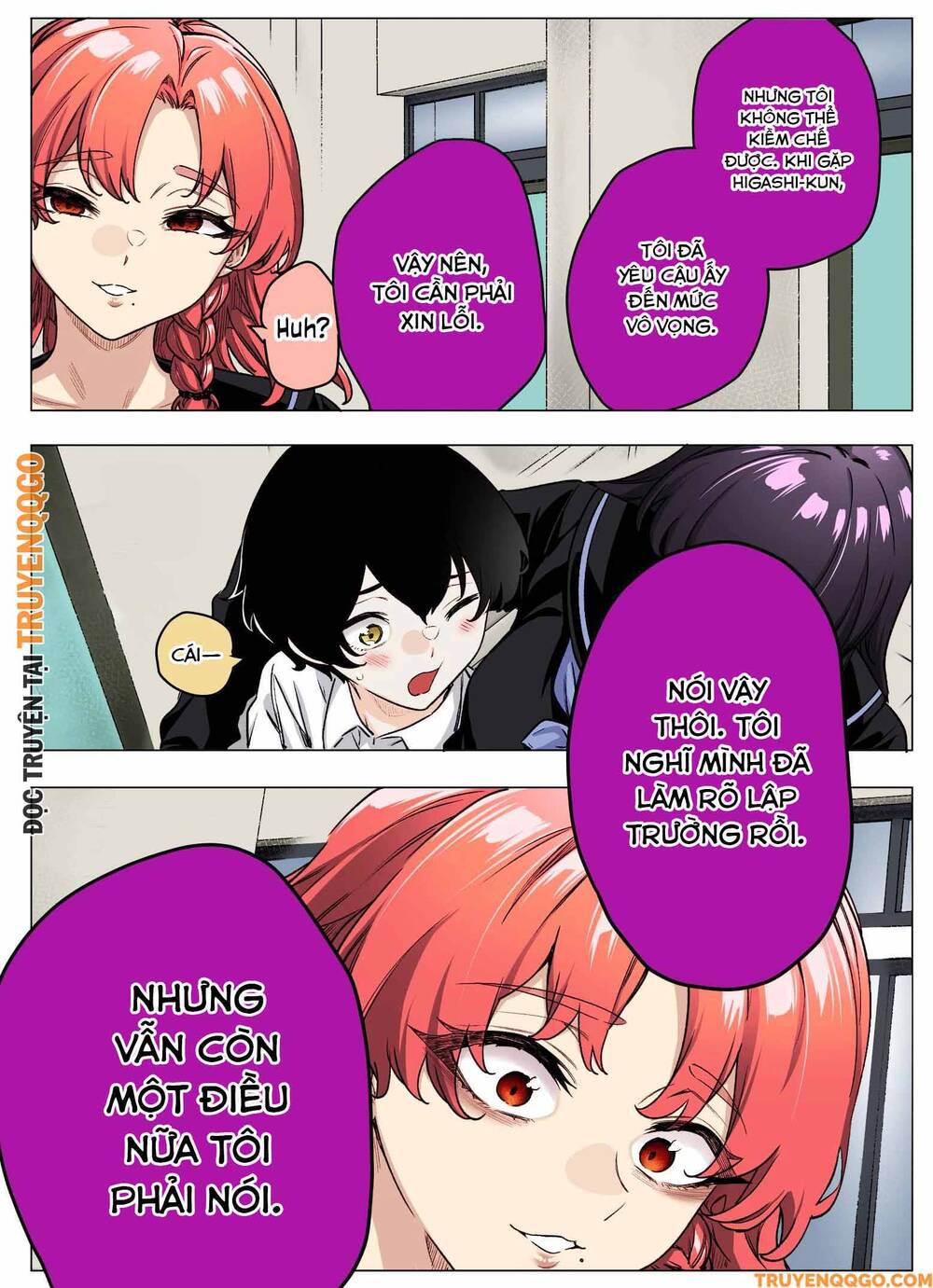 I Thought She Was A Yandere, But Apparently She's Even Worse (Fan Colored) - Chapter 38 - Page 4