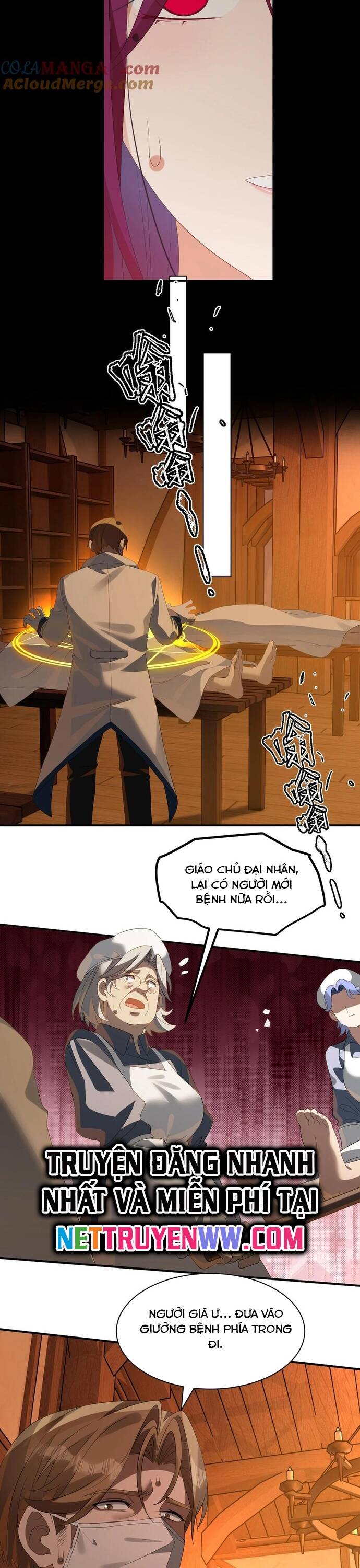 Xuyên Không Mãn Cấp Như Tôi Tại Sao Lại Là Quý Cô Mục Sư Chứ - Chapter 12 - Page 9