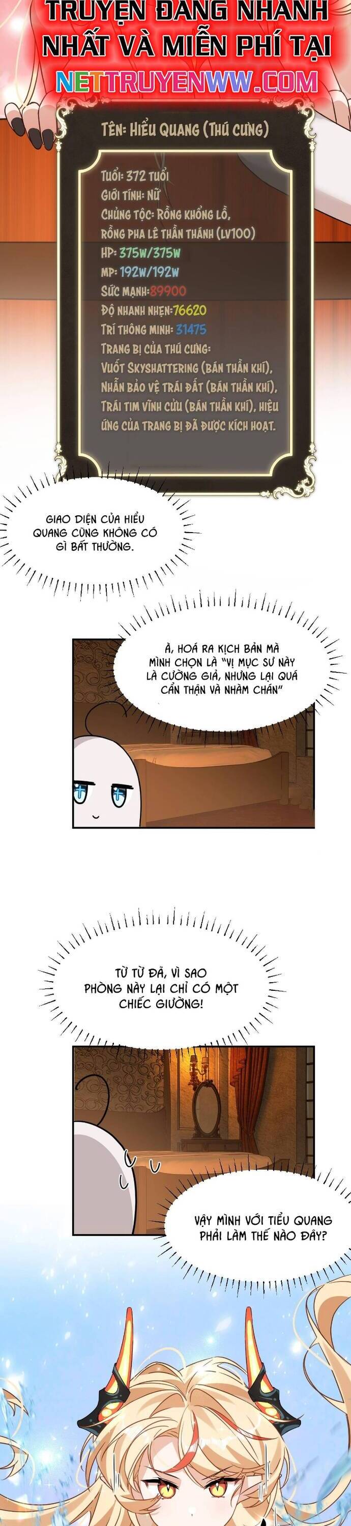 Xuyên Không Mãn Cấp Như Tôi Tại Sao Lại Là Quý Cô Mục Sư Chứ - Chapter 2 - Page 13