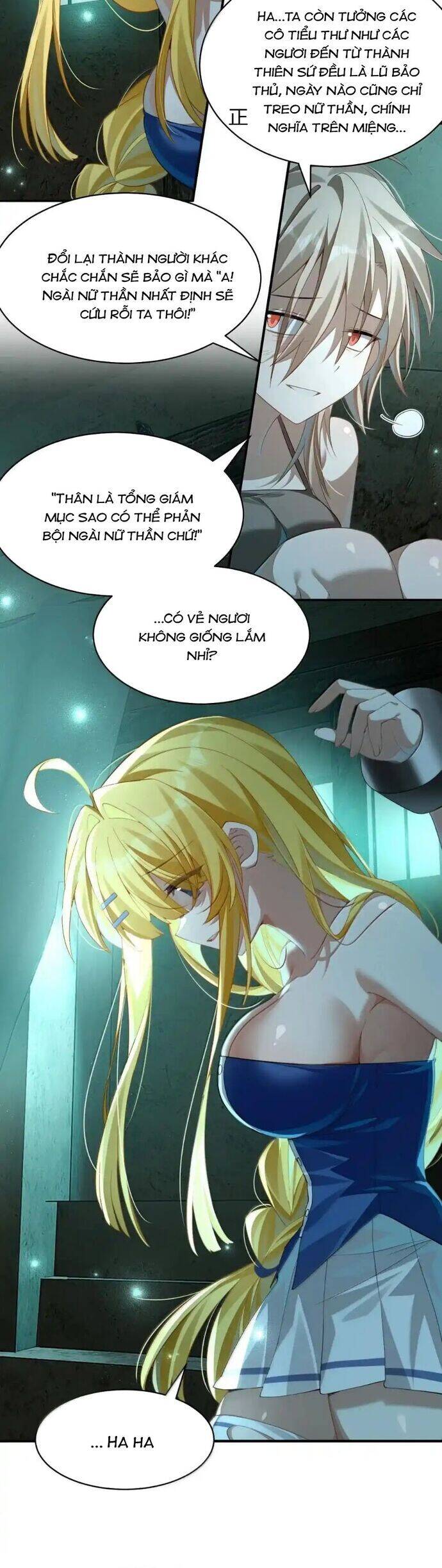 Xuyên Không Mãn Cấp Như Tôi Tại Sao Lại Là Quý Cô Mục Sư Chứ - Chapter 25 - Page 13