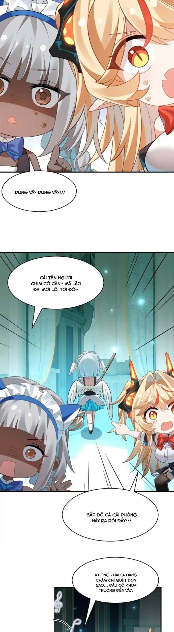 Xuyên Không Mãn Cấp Như Tôi Tại Sao Lại Là Quý Cô Mục Sư Chứ - Chapter 38 - Page 4