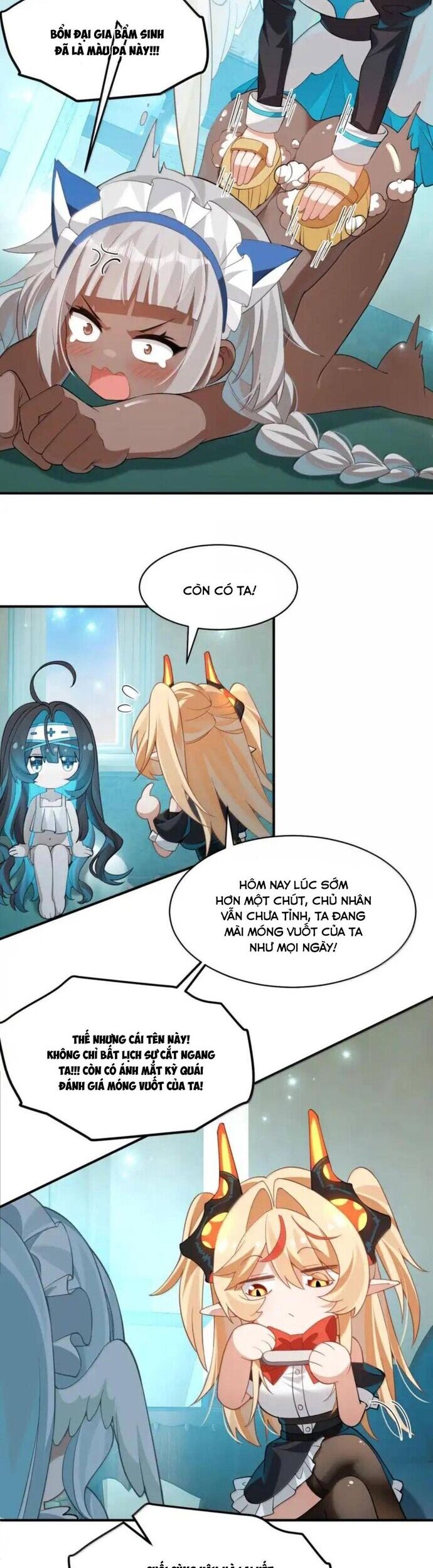 Xuyên Không Mãn Cấp Như Tôi Tại Sao Lại Là Quý Cô Mục Sư Chứ - Chapter 38 - Page 7