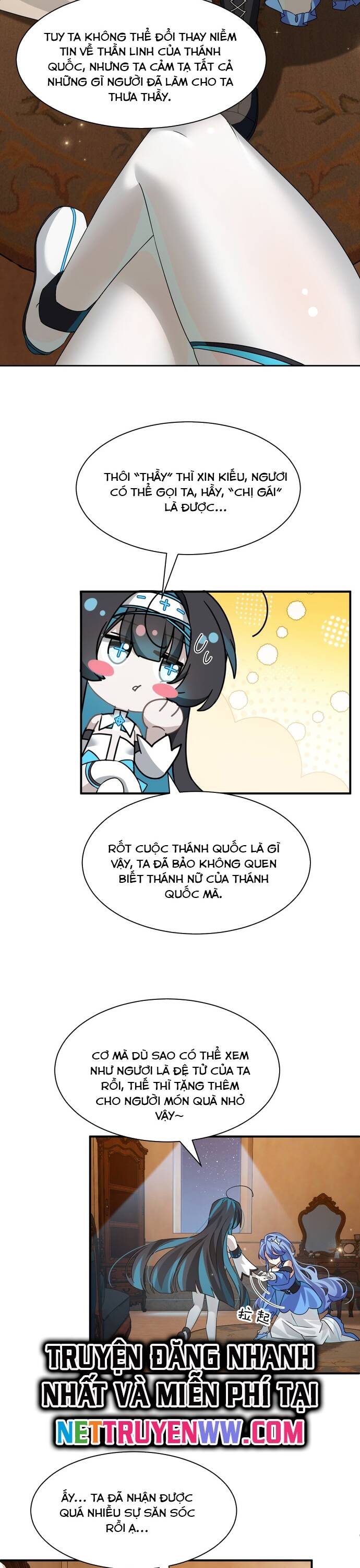 Xuyên Không Mãn Cấp Như Tôi Tại Sao Lại Là Quý Cô Mục Sư Chứ - Chapter 6 - Page 12