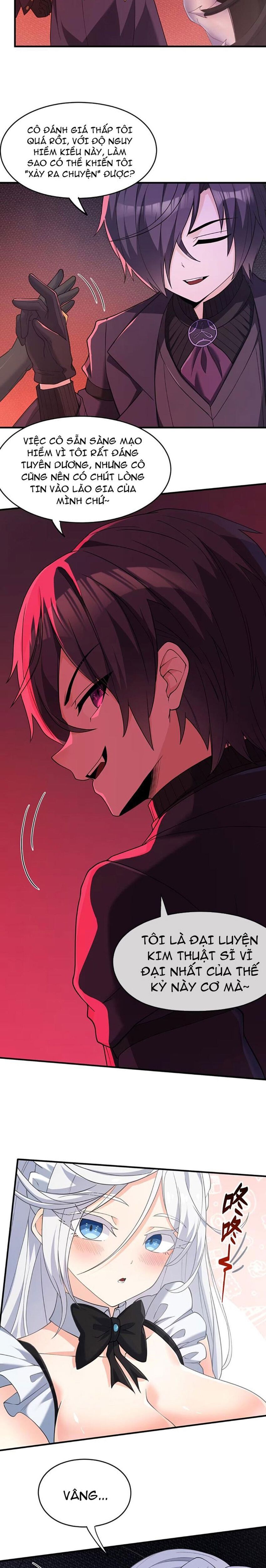 Thuật Sĩ Luyện Kim Tà Ác Không Giải Quyết Được Vật Thí Nghiệm Của Mình - Chapter 44 - Page 10