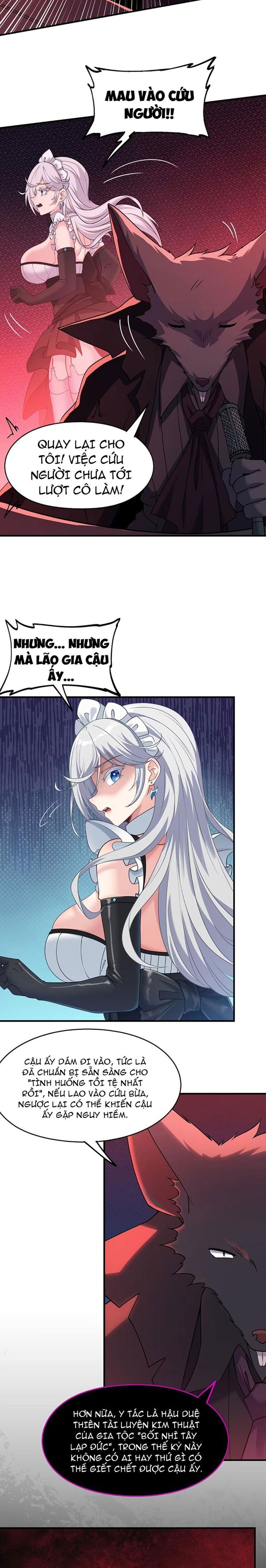 Thuật Sĩ Luyện Kim Tà Ác Không Giải Quyết Được Vật Thí Nghiệm Của Mình - Chapter 44 - Page 14