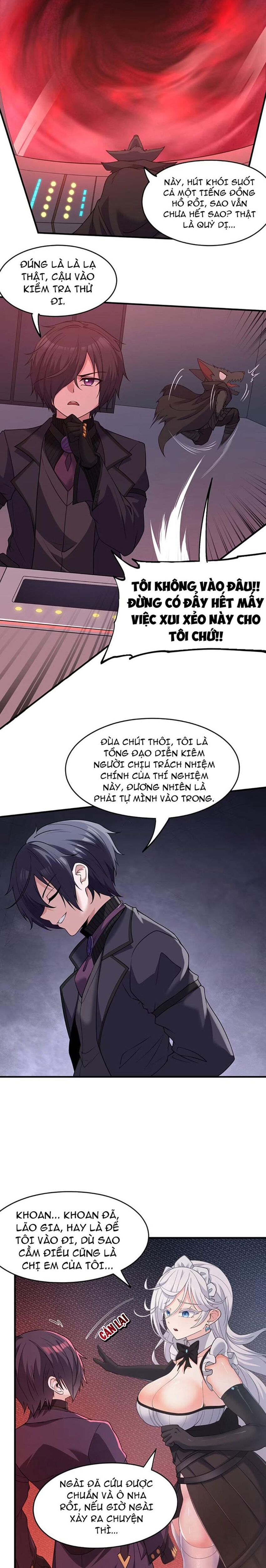 Thuật Sĩ Luyện Kim Tà Ác Không Giải Quyết Được Vật Thí Nghiệm Của Mình - Chapter 44 - Page 9