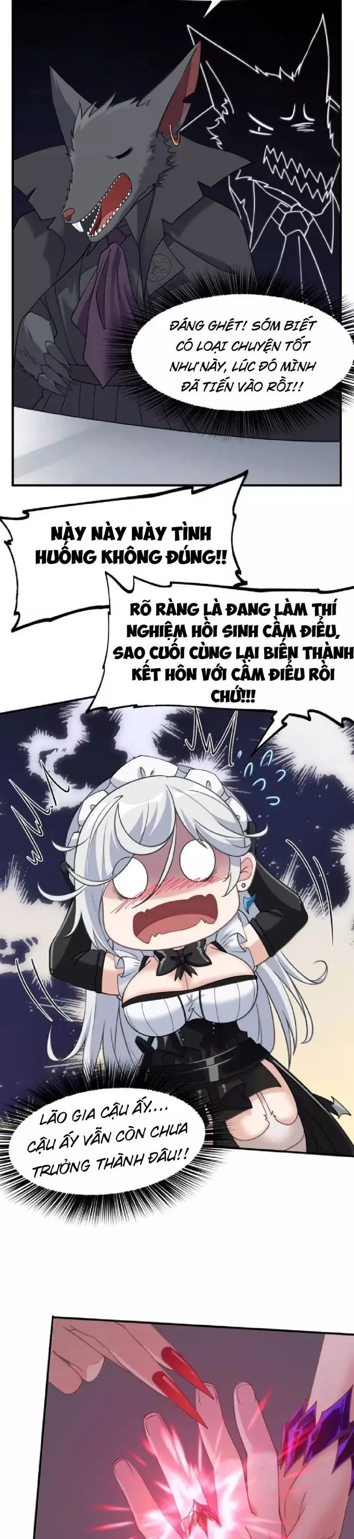 Thuật Sĩ Luyện Kim Tà Ác Không Giải Quyết Được Vật Thí Nghiệm Của Mình - Chapter 45 - Page 4