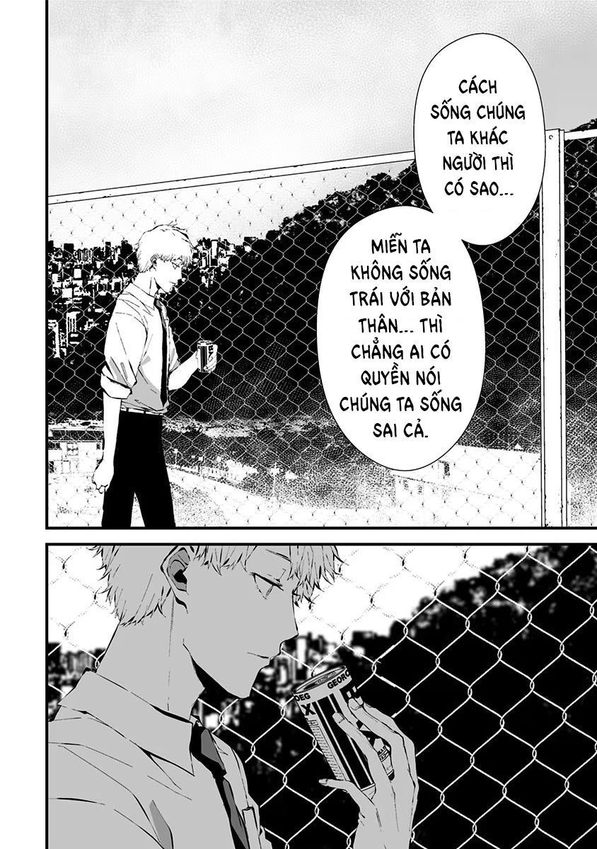 Xanh Thẳm Màu Lạnh Lùng, Đỏ Thẫm Sắc Quỷ Quyệt - Chapter 10 - Page 3