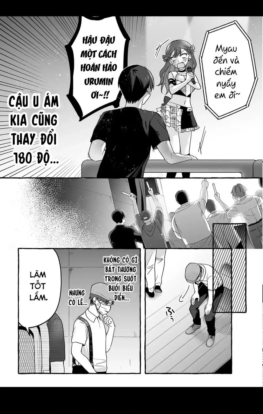 Damedol Cô Idol Hậu Đậu Và Người Hâm Mộ Duy Nhất Trên Thế Giới - Chapter 38 - Page 7