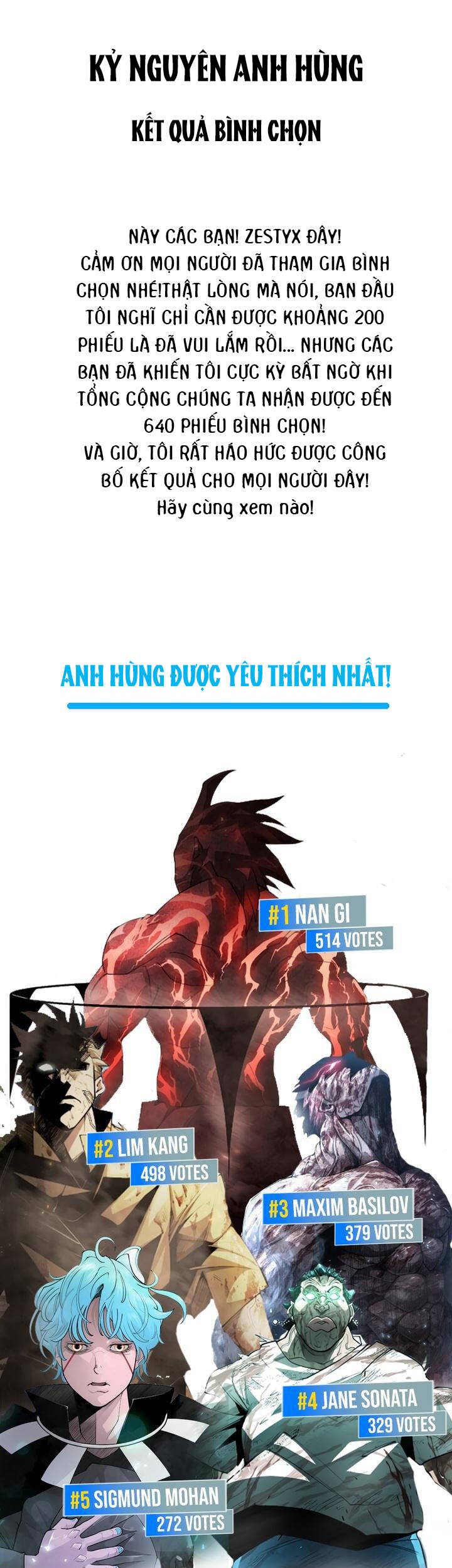 Kĩ Nguyên Của Anh Hùng - Chapter 187.5 - Page 15