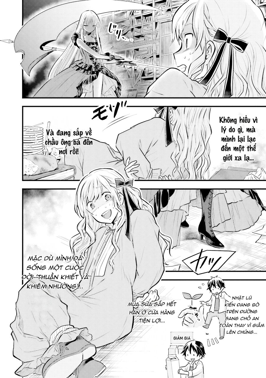 Tôi Bất Đắc Dĩ Trở Thành Cô Dâu (Tạm Thời) Của Công Chúa Tử Thần - Chapter 1 - Page 4