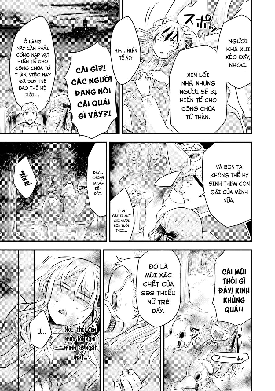 Tôi Bất Đắc Dĩ Trở Thành Cô Dâu (Tạm Thời) Của Công Chúa Tử Thần - Chapter 1 - Page 9