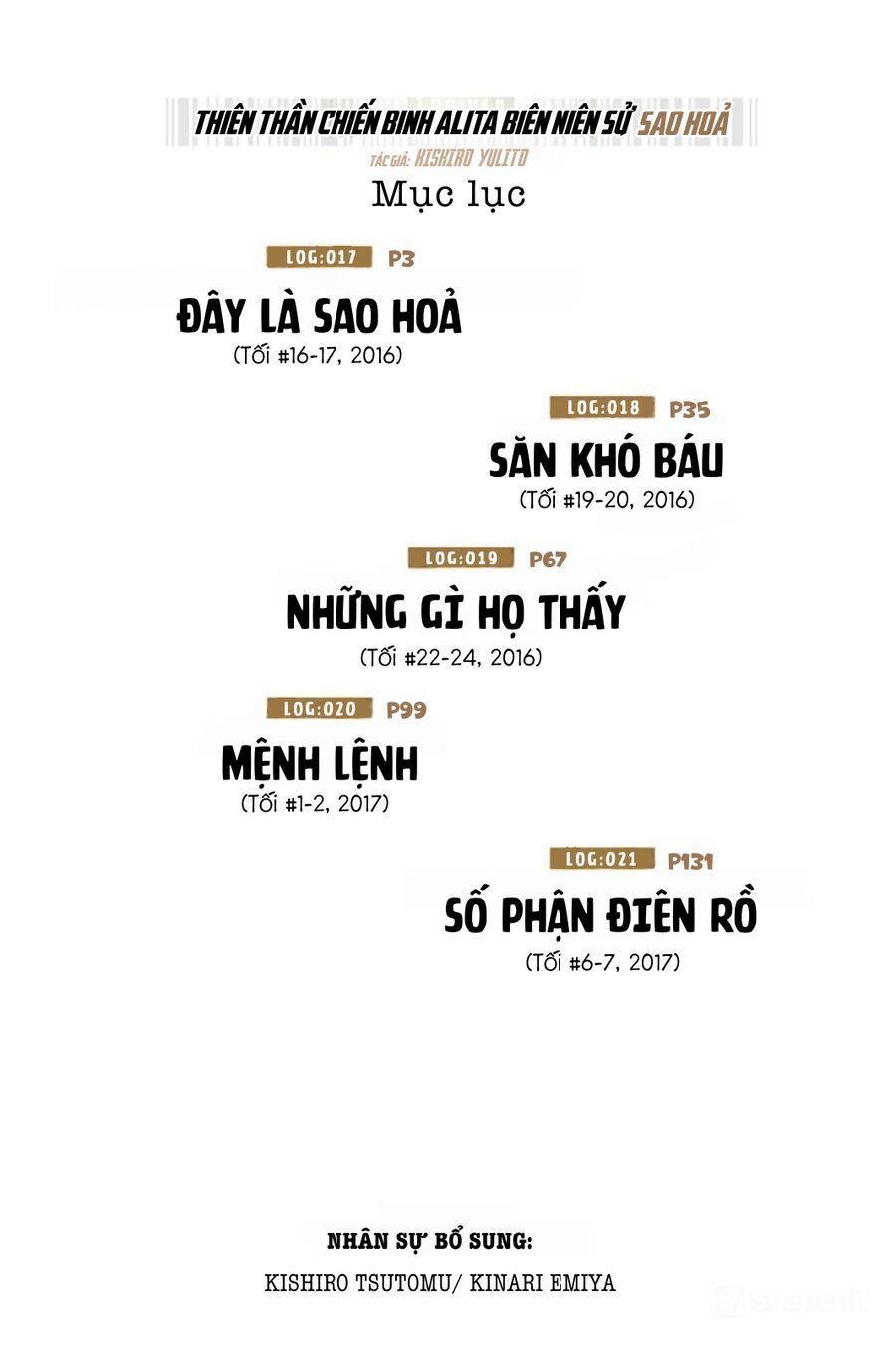 Thiên Thần Chiến Binh Alita: Biên Niên Sử Sao Hoả - Chapter 17.1 - Page 4