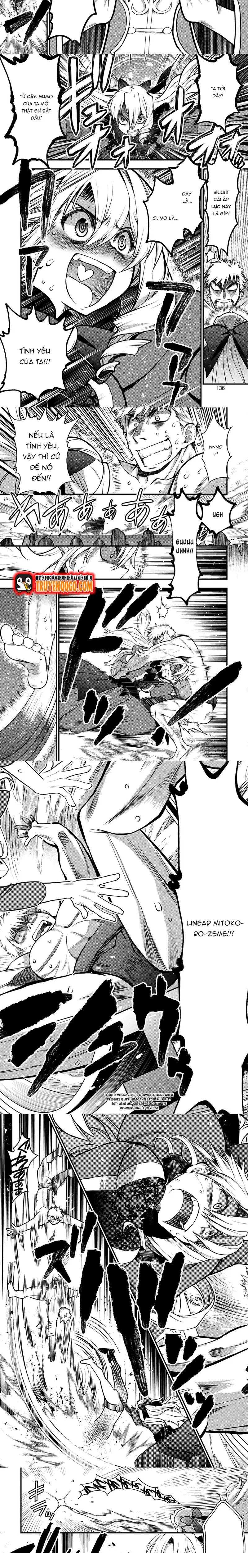 Oozumou Reijou ~Seijo Ni Hirateuchi Wo Kuratta Shunkan Sumou Budatta Zense Wo Omoidashita Akuyaku Reijou No Watashi Wa Sute Neko Ouji Ni Chanko Wo Furumaitai Haadosukoidosukoi~ - Chapter 8 - Page 3