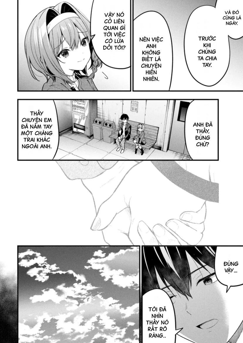 Kanojo ni Uwaki Sareteita Ore ga, Koakuma na Kouhai ni Natsukareteimasu - Chapter 29 - Page 32