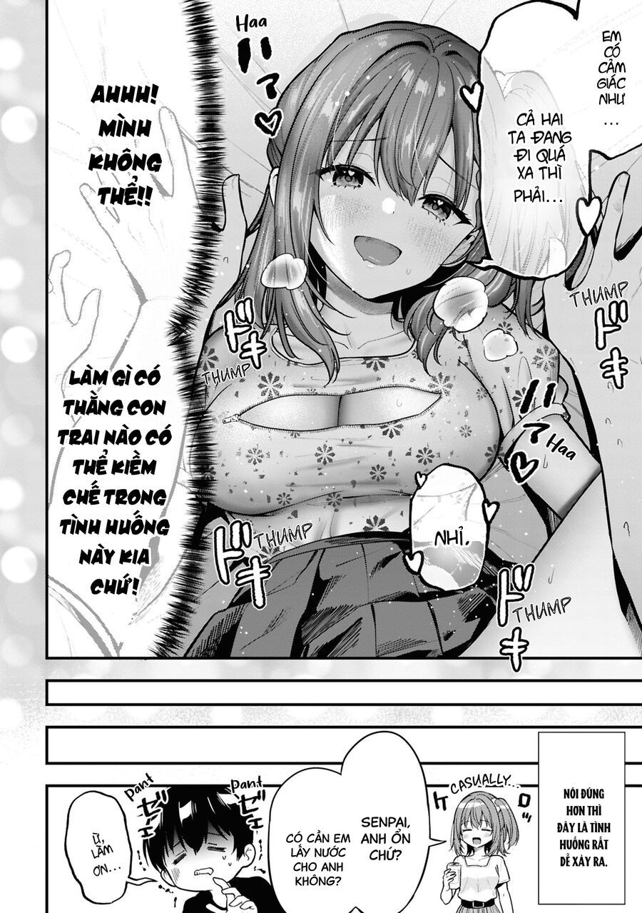 Kanojo ni Uwaki Sareteita Ore ga, Koakuma na Kouhai ni Natsukareteimasu - Chapter 31.5 - Page 3
