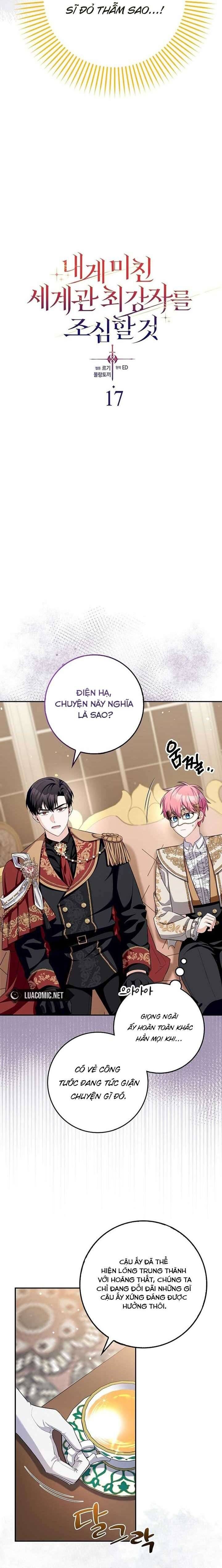 Hãy Cẩn Thận Với Người Đàn Ông Mạnh Nhất Đang Mê Muội Tôi - Chapter 17 - Page 7