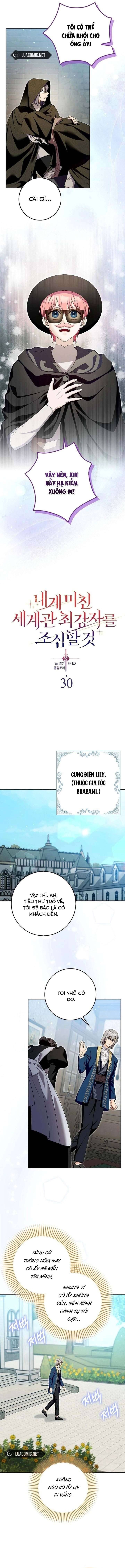 Hãy Cẩn Thận Với Người Đàn Ông Mạnh Nhất Đang Mê Muội Tôi - Chapter 30 - Page 3