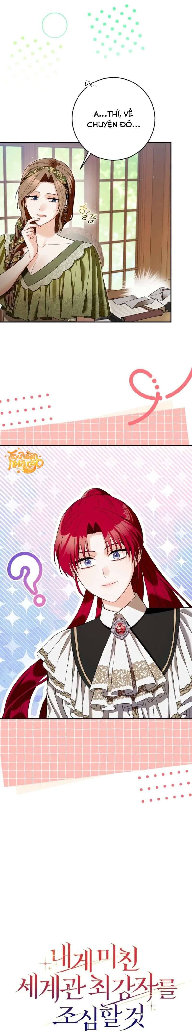 Hãy Cẩn Thận Với Người Đàn Ông Mạnh Nhất Đang Mê Muội Tôi - Chapter 40 - Page 5