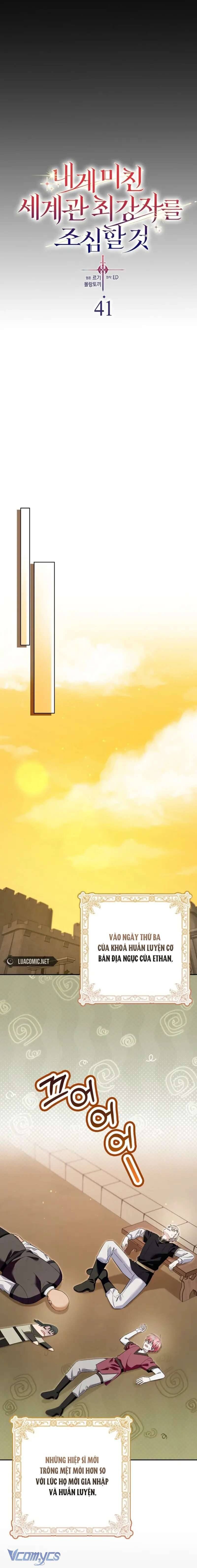 Hãy Cẩn Thận Với Người Đàn Ông Mạnh Nhất Đang Mê Muội Tôi - Chapter 41 - Page 3