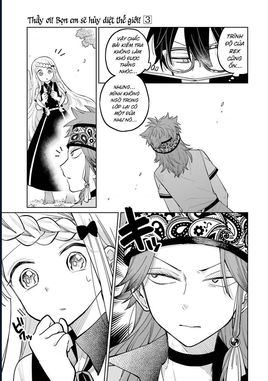 Thầy Ơi! Bọn Em Sẽ Hủy Diệt Thế Giới - Chapter 10 - Page 11