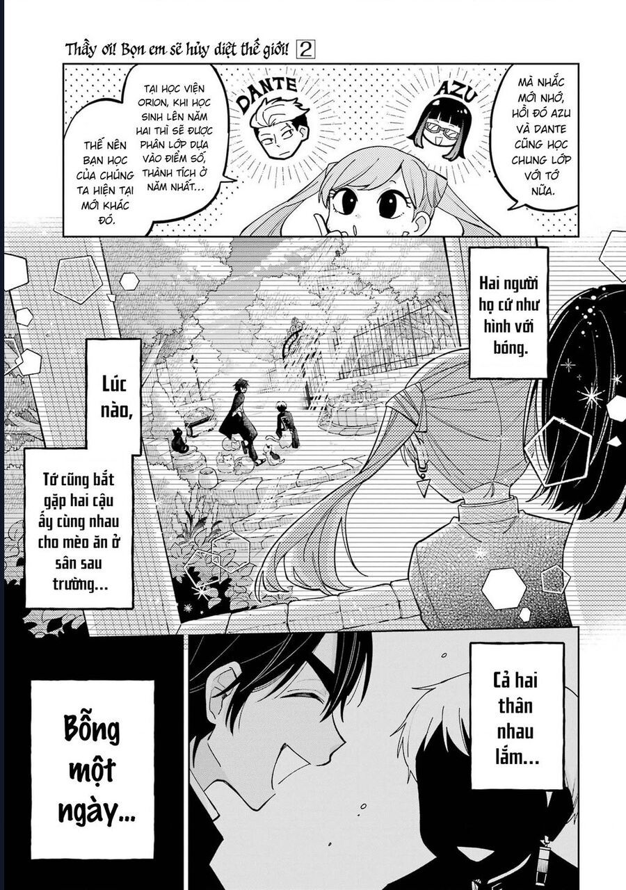 Thầy Ơi! Bọn Em Sẽ Hủy Diệt Thế Giới - Chapter 5 - Page 20