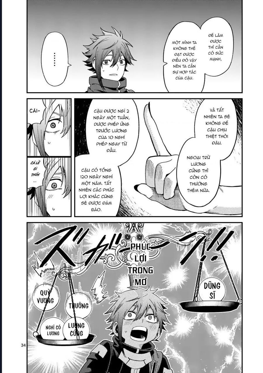 Vì Lương Lậu Bèo Bọt, Tôi Theo Ma Vương Làm Giàu - Chapter 1 - Page 34