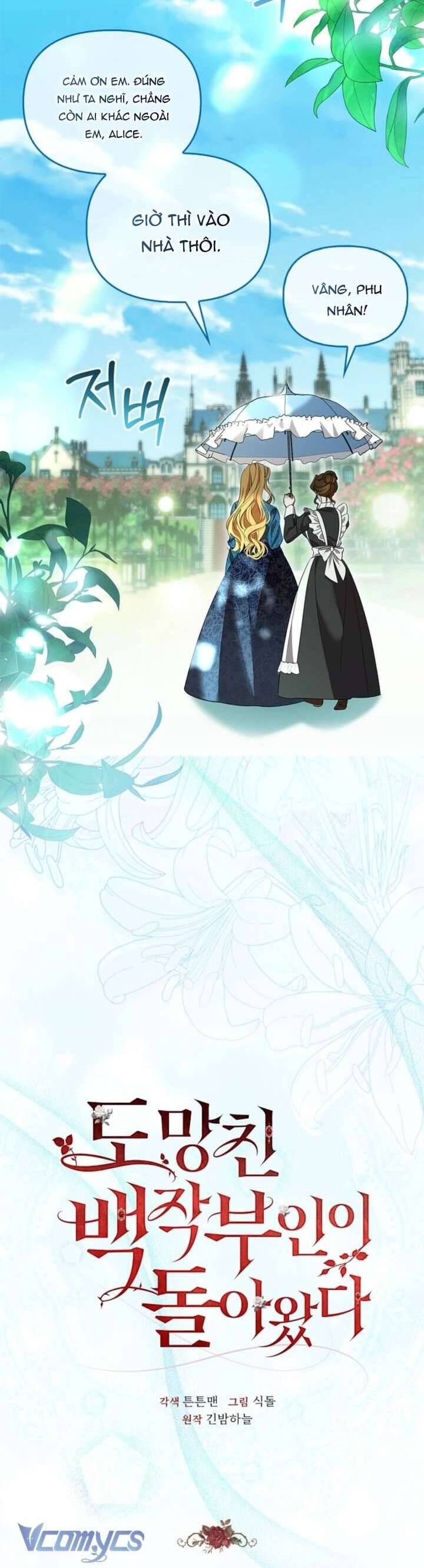 Nữ Bá Tước Bỏ Trốn Đã Quay Trở Lại - Chapter 3 - Page 23