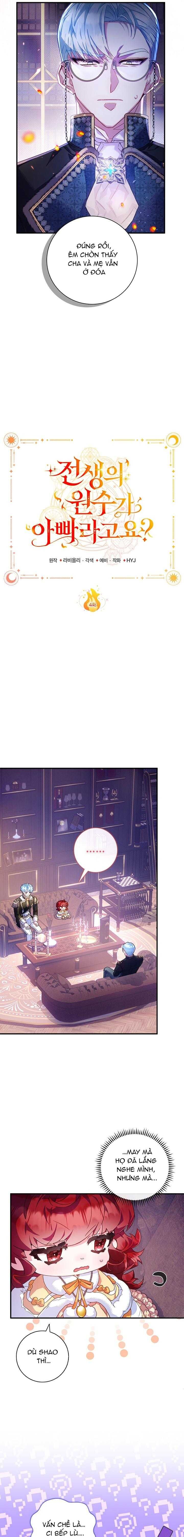 Papa Là Kẻ Thù Kiếp Trước Của Tôi? - Chapter 4 - Page 8