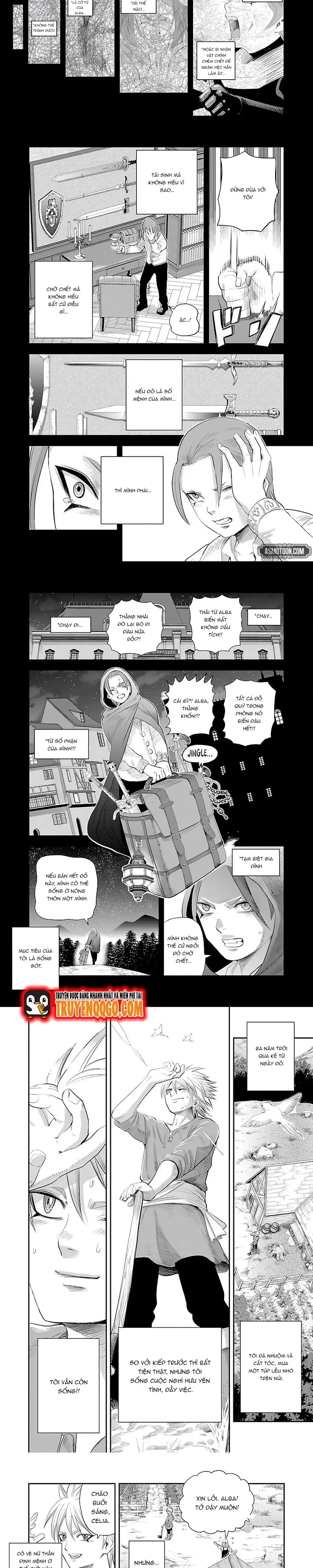 Hametsu Flag Kaihi No Tame Yamaoku E Hikikomotteita Saikyou No Akuyaku Wa, Tasuketa Heroine Ni Yotte Omotebutai E Tatasareru - Chapter 1 - Page 4