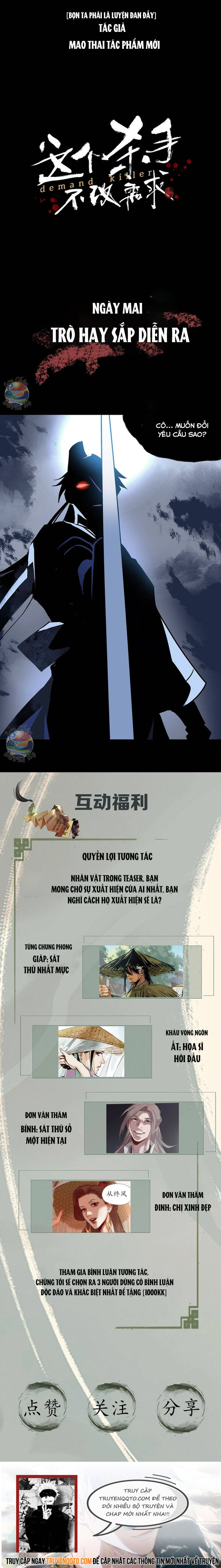 Sát Thủ Bất Cải Lệnh - Chapter 1 - Page 3